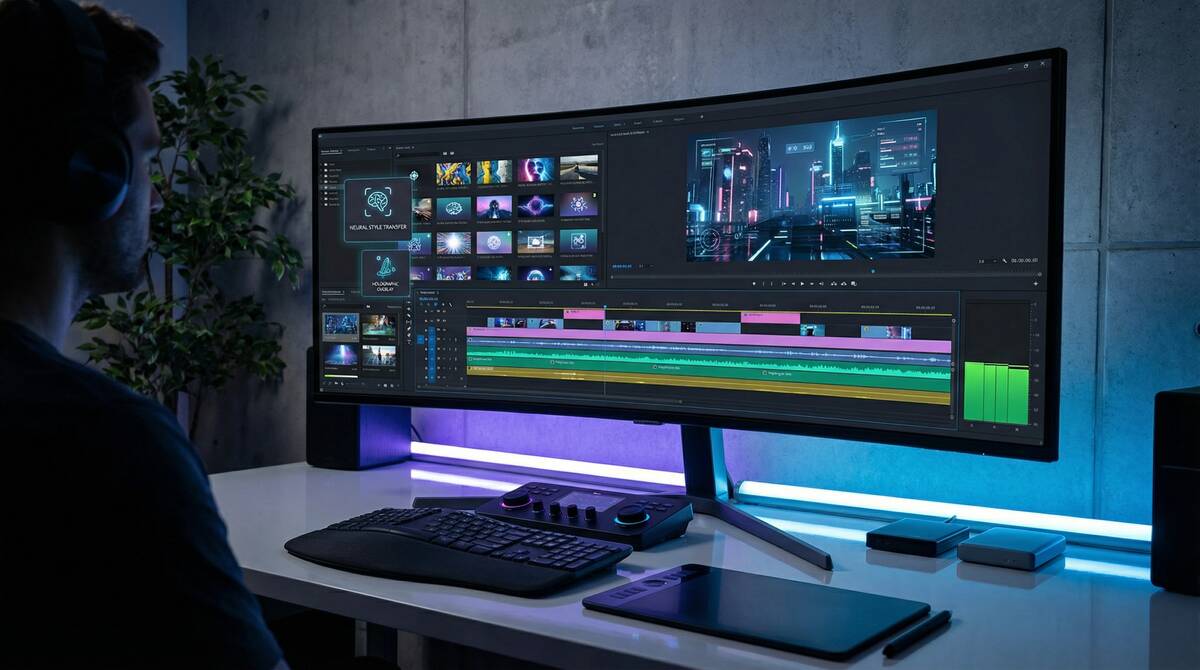 91 AI视频剪辑工具